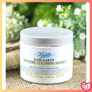 Kiehl s Mặt Nạ Đất Sét Rare Earth Deep Pore Cleansing Masque-Full size 142g