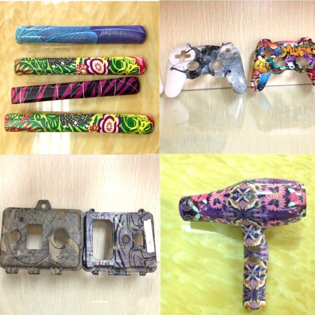 Miếng film Lazer Hydro dán chuyển nước trang trí đa dụng chất liệu PVA 50*100cm