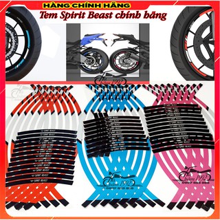 Tem Dán Vành Phản Quang 3M Spirit Beast Mẫu L4 Dán Mọi Loại Xe
