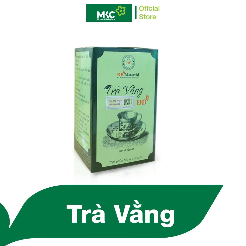 Chè Vằng (Trà Vằng) ĐB - Lợi sữa, giảm cân cho mẹ sau sinh- Hộp 20 túi lọc x 2g