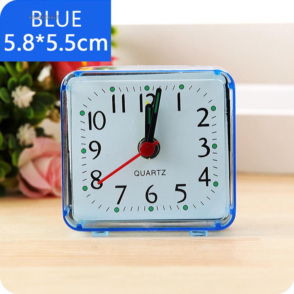 Clock ABS Alarm Clock Square Universal Supplies Table Snooze High Quality