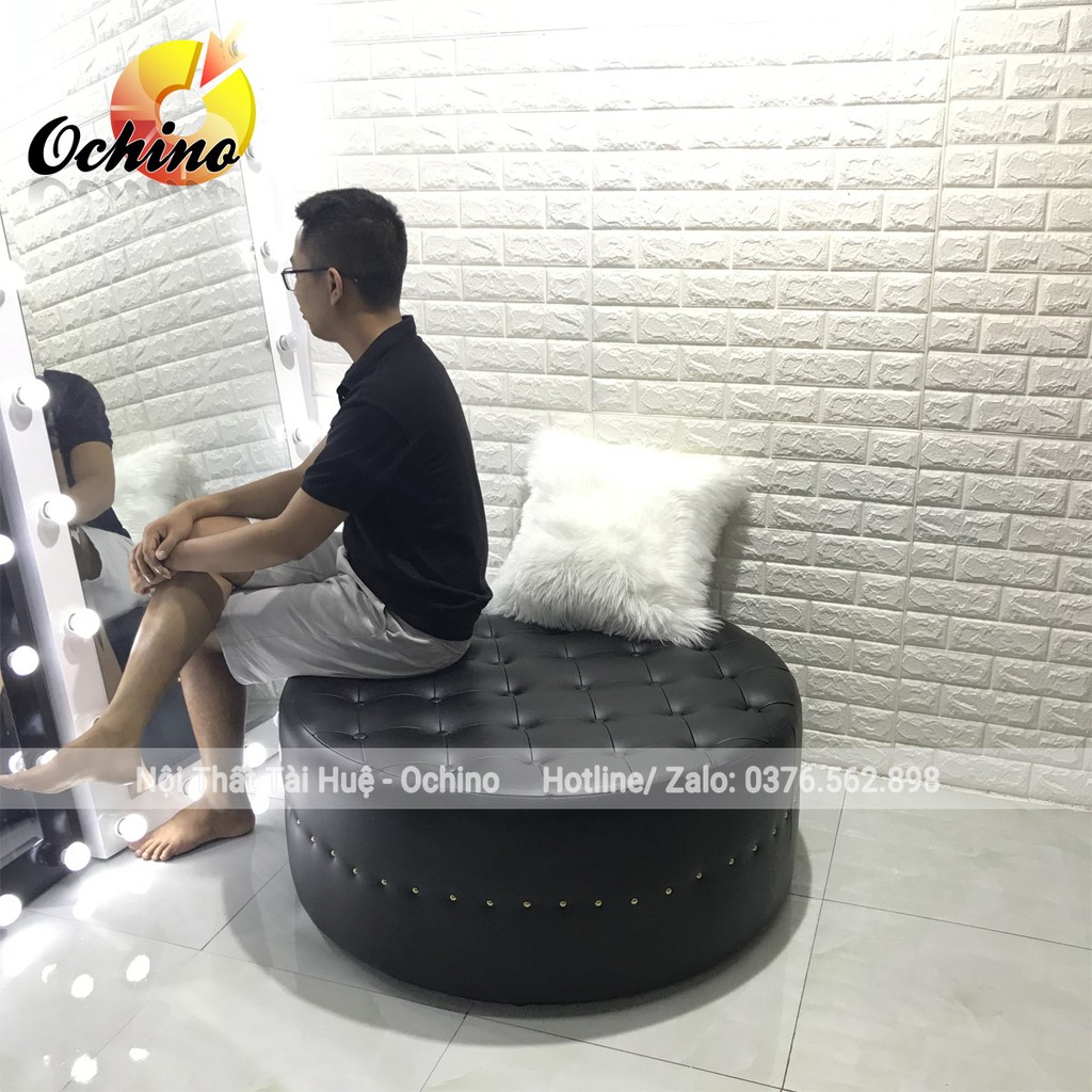 Ghế Tròn Spa Đường Kính 1m Chất Da Cao Cấp ( INBOX ĐẶT MÀU)