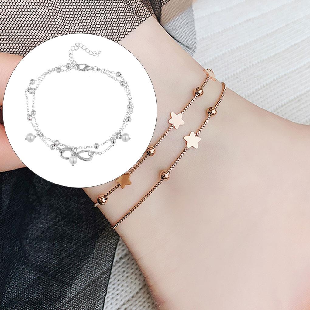 Lắc Chân HợP Kim ĐíNh Đá Xinh XắN