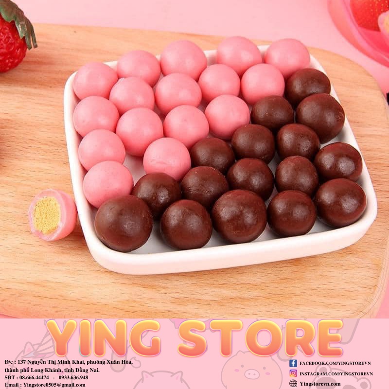 Kẹo socola bi Nhật Bản, chất lượng hảo hạng chuẩn vị Nhật