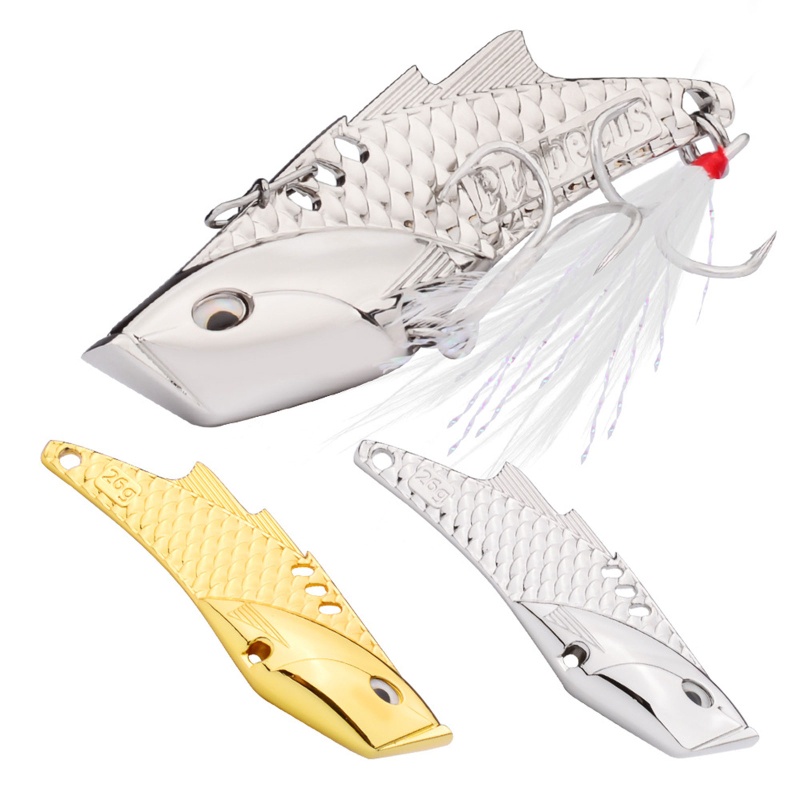 QQ Mồi Câu Cá Giả Bằng Kim Loại 82mm Chất Lượng Cao