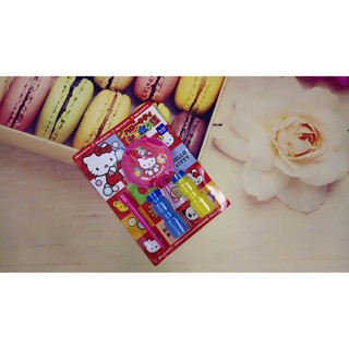 Bộ thổi bong bóng xà phòng Kitty-nội địa Nhật Bản