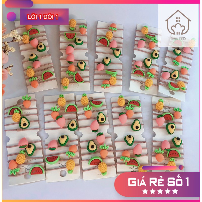 Dây Buộc Tóc Hoạt Hình Dễ Thương (Giao Ngẫu Nhiên)