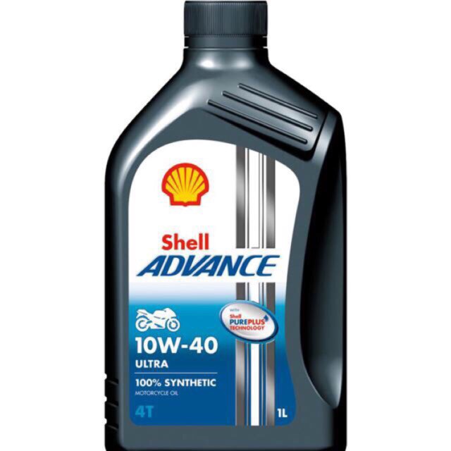 [Shell Châu Âu] Dầu nhớt tổng hợp cao cấp xe số-xe tay côn,xe tay ga Shell Advance Ultra 10W-40