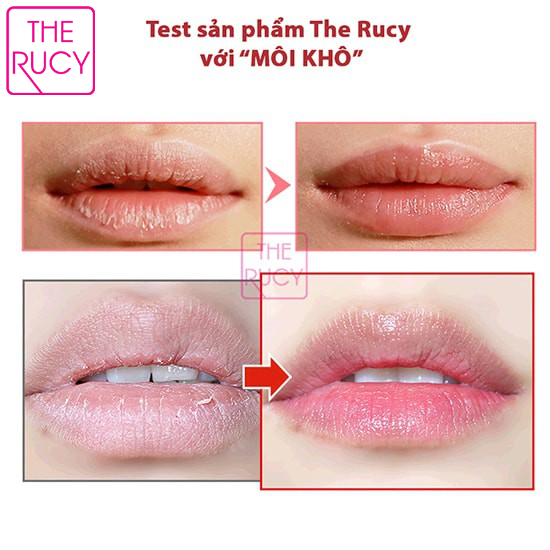 Son dưỡng môi không màu The Rucy Mediline Lip Balm Mint Bạc Hà 4g- LK Shop