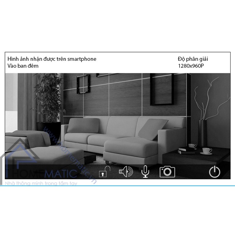 Camera robot báo động chống trộm Audube A180 | BigBuy360 - bigbuy360.vn