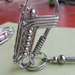 Móc khóa bi inox
