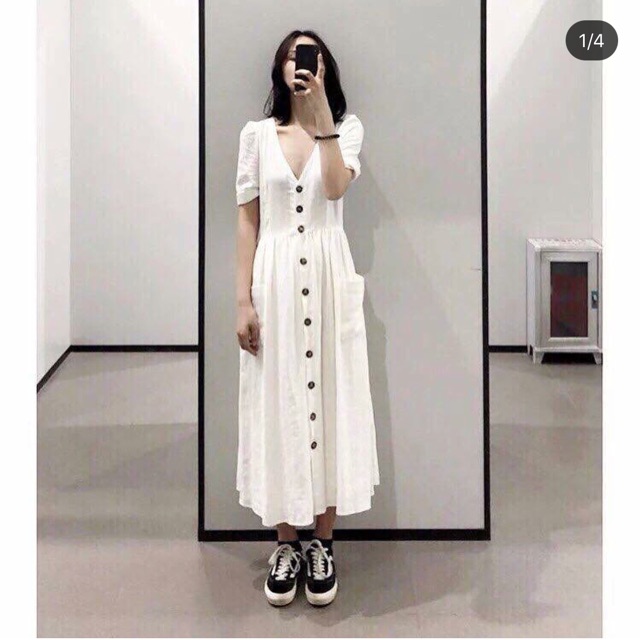 Đầm trắng