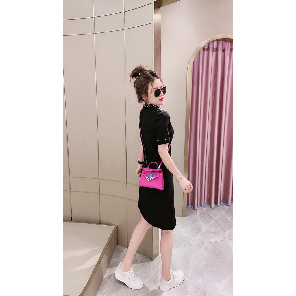 ĐẦM THUN POLO NỮ DÁNG SƠ MI CỔ VIỀN CHỮ HÀNG NHẬP CAO CẤP | BigBuy360 - bigbuy360.vn