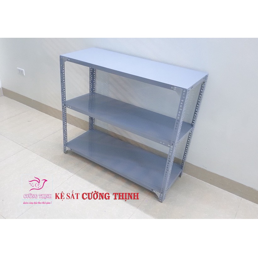 Kệ sắt Mini 3 Tầng, Cao 120cm x Dài 60 x Rộng 40cm