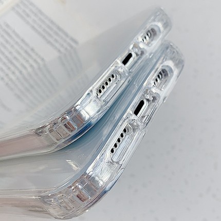 Ốp điện thoại trong suốt chống rơi cho Iphone 14 pro max 12Promax / Iphonex / Xr / Xsmax / Iphone11 Iphone7P / 8p