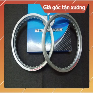 MỘT CẶP NIỀNG US GỒM 2 CÁI TRƯỚC VÀ SAU SIZE 1.4X1.6 BẠC