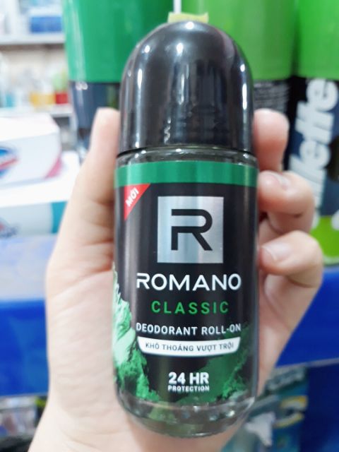 Lăn Khử Mùi Romano Classic 50ml