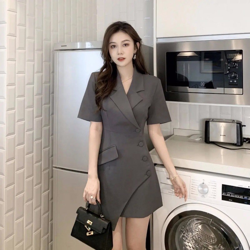Váy Vest Nữ Thiết Kế Phong Cách Hàn Quốc Mã RB01