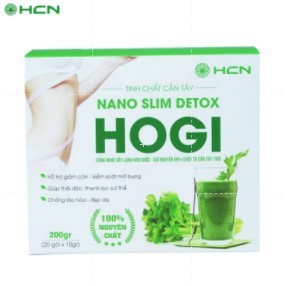 Tinh chất cần tây Nano Slim Detox Hogi hỗ trợ giảm cân, tinh chất cần tây giúp thải độc, thanh lọc cơ thể