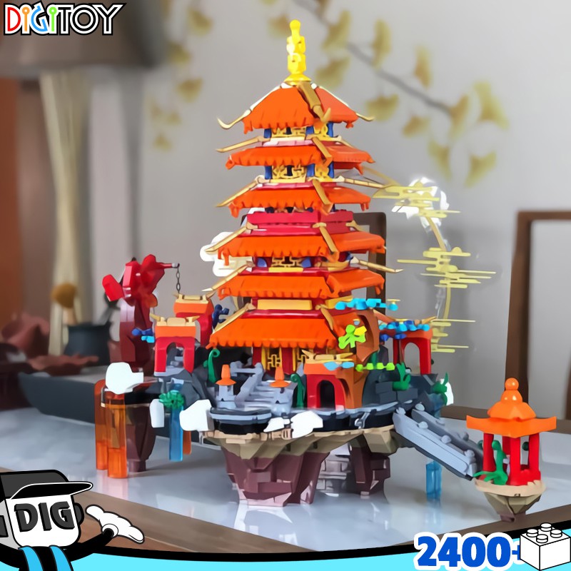 [ẢNH THẬT] 🎲 Lego 🎲Kiến Trúc Thần Thoại  - SLUBAN Architecture - Đồ chơi lắp ráp, mô hình kiến trúc, nhà cửa, 2400+ mảnh