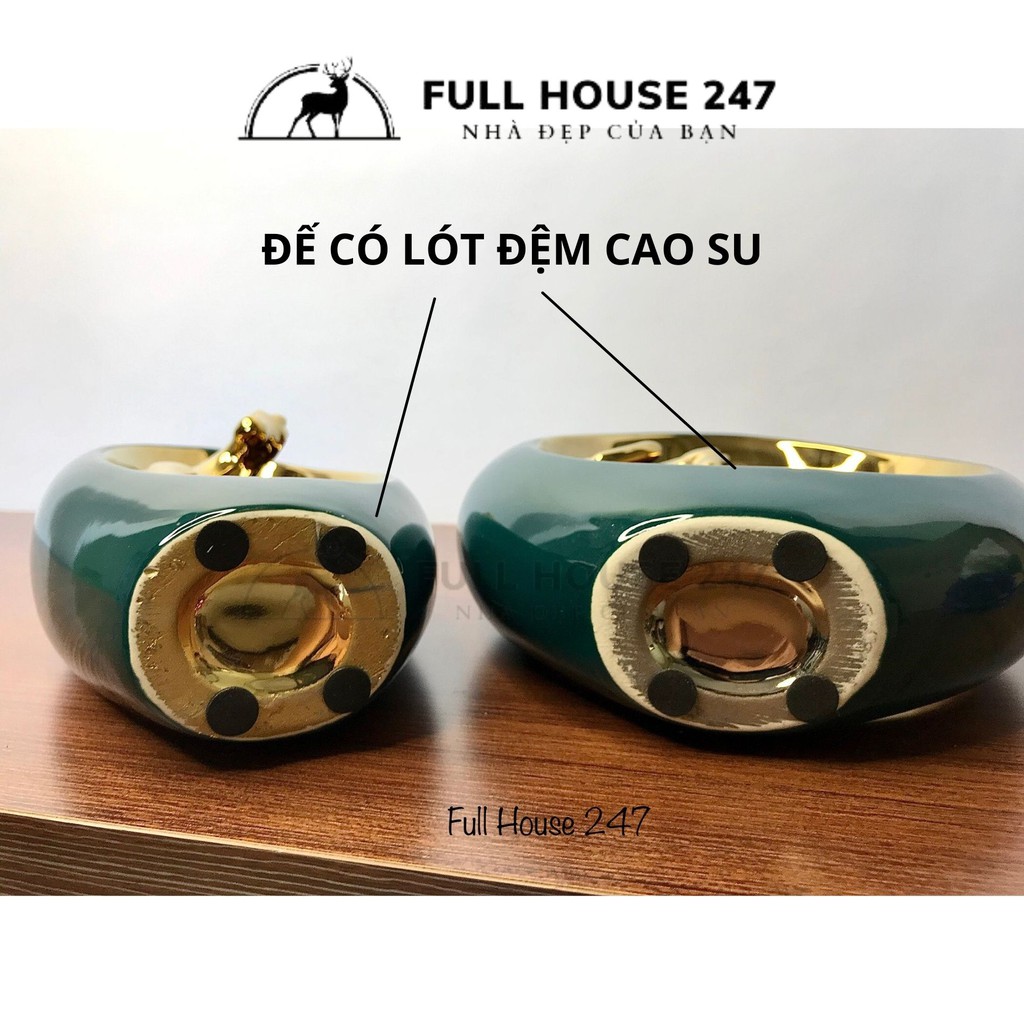 [ẢNH THÂT] Combo 2 Bình hút lộc phong cách hiện đại trang trí phòng khách kệ tivi tượng decor cao cấp mã đáo thành công