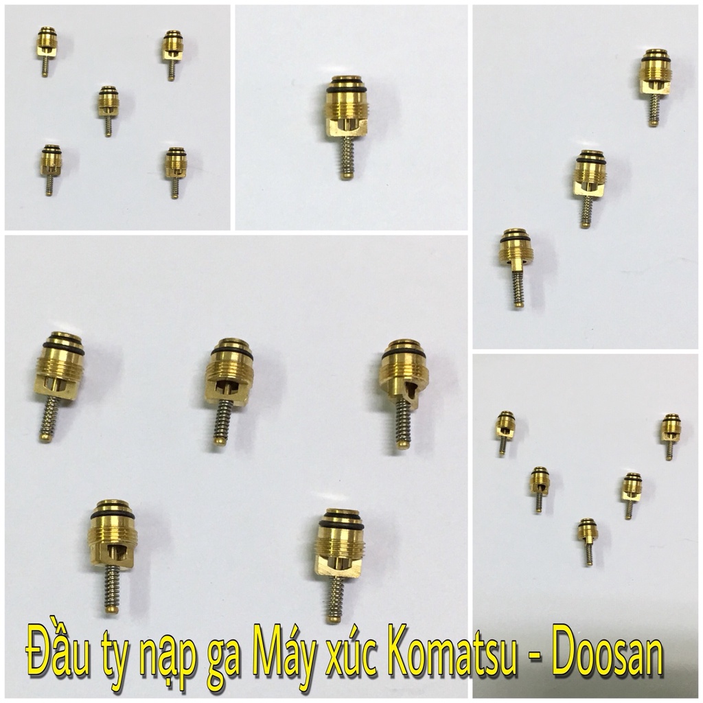 Các loại đầu ty nạp gas (Chọn đúng phân loại hàng)