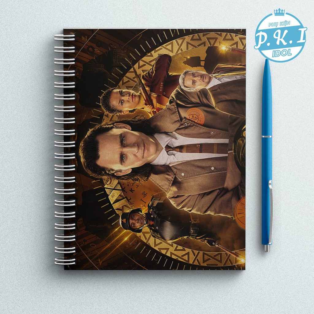 Sổ Còng Notebook In Hình LOKI - Kẻ Thù Không Đội Trời Chung Của Thor