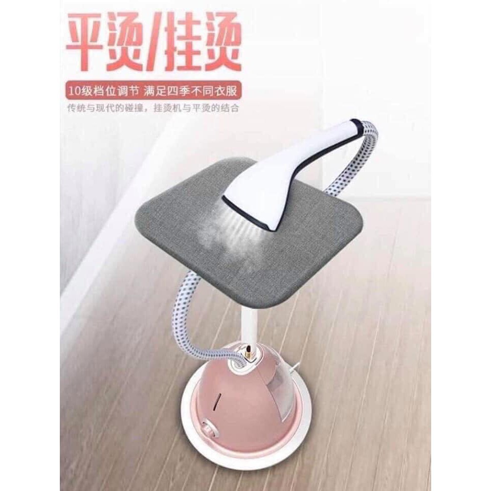 [ELHA40K Giảm 40K] BÀN LÀ HƠI NƯỚC CÂY ĐỨNG CAO CẤP -Bàn ủi hơi nước gia đình dùng được cho mọi loại vải