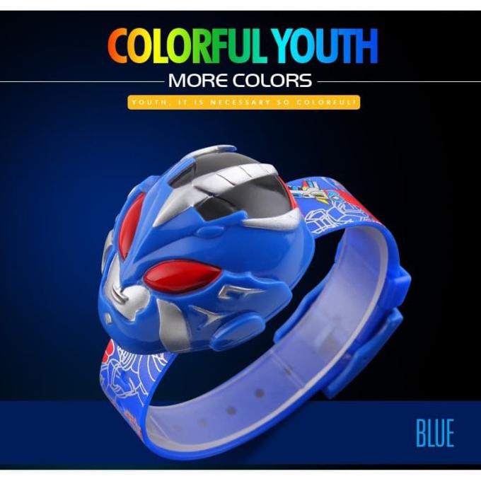 Đồng Hồ Đeo Tay Hình Ultraman Dg1239 Cho Bé