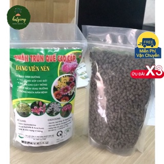 Phân Trùn Quế cao cấp dạng viên nén