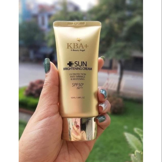 Kem chống nắng vật lý KBA (mẫu mới)