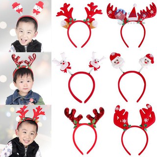 Bờm Tuần Lộc Đỏ Lấp Lánh - Bờm hóa trang, noel, giáng sinh, tiệc tùng - PHỤ KIỆN TÓC XINH