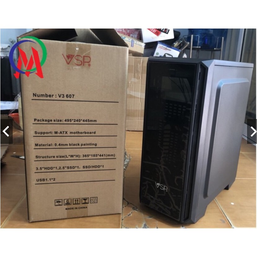 [CASE TRONG SUỐT SIÊU ĐẸP] Vò Case máy tính VSP V3-607 chuyên Gaming | BigBuy360 - bigbuy360.vn