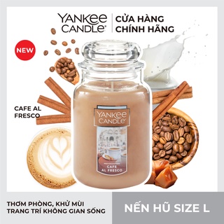 Nến hũ Yankee Candle size L - Café Al Fresco (623g)