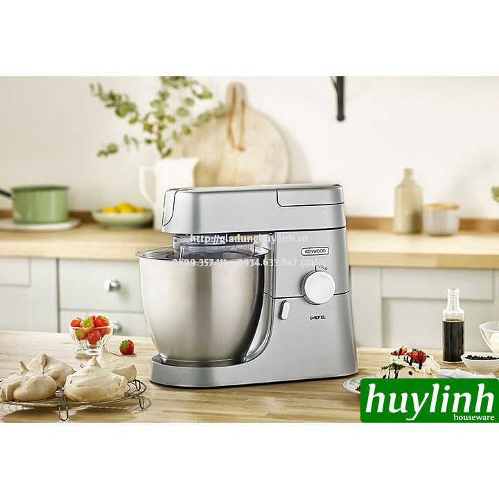 [Mã ELHAMS5 giảm 6% đơn 300K] Máy đánh trộn bột đa năng Kenwood Chef XL KVL4100S - 6.7 lít