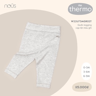 Quần legging cạp lật, cạp chun Nous