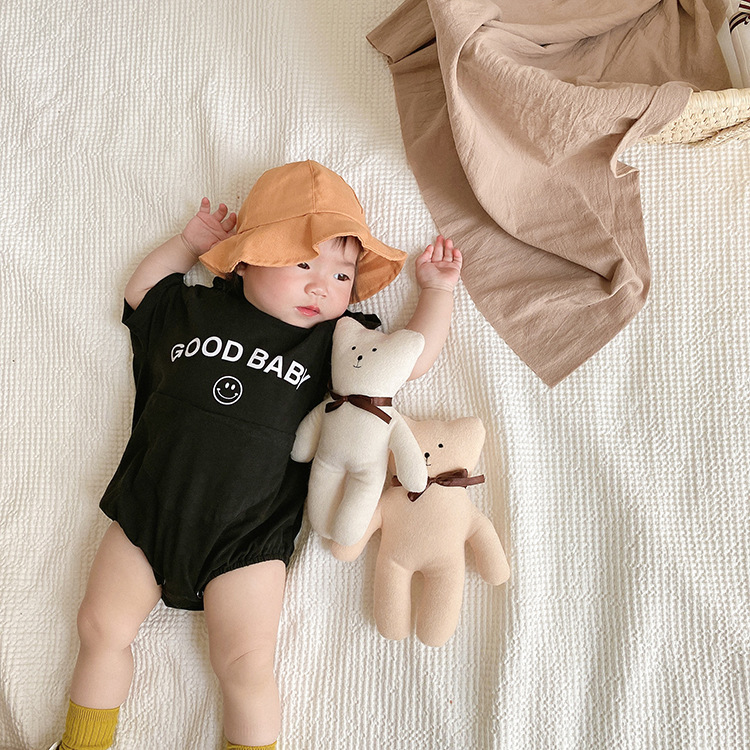 Romper tay ngắn chất liệu cotton đáng yêu dành cho bé