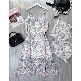 Váy Hoa 3D Nhẹ Nhàng Cực Hót Trend