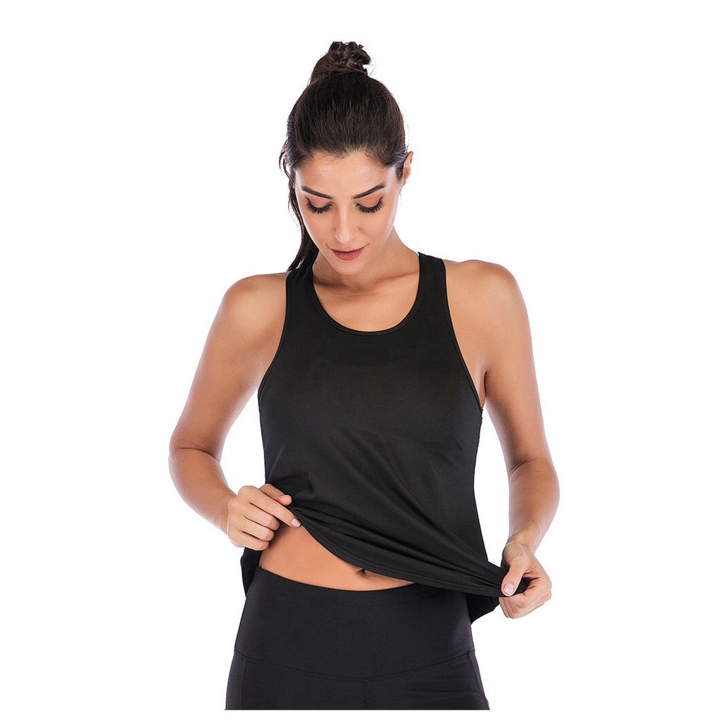 Áo sát nách thể thao thiết kế đơn giản size S-XL cho phái nữ