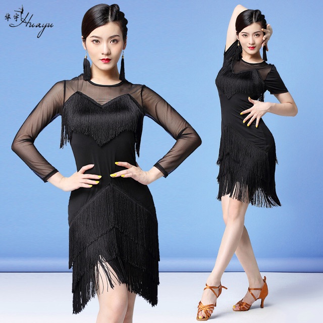 Đầm khiêu vũ latin cúp ngực