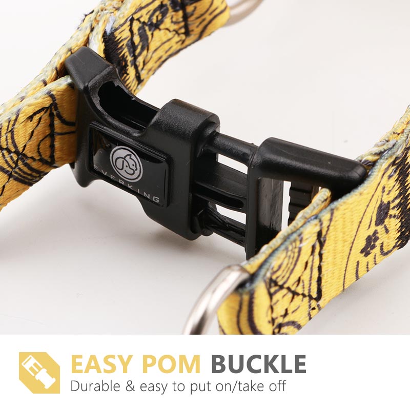 HamshMoc Dây đai dễ điều chỉnh độ dài để dắt thú cưng vừa và nhỏ đi dạo 4