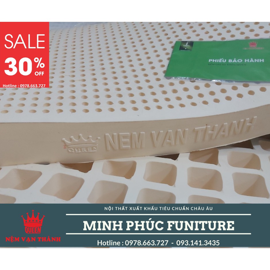 Nệm cao su thiên nhiên vạn thành Standard dày 5cm