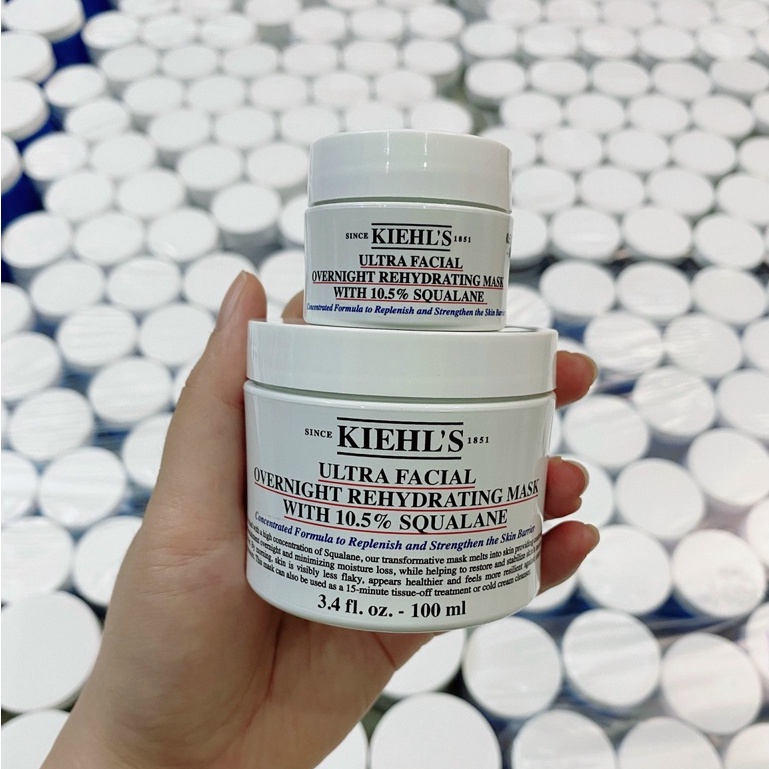 Mặt Nạ Ngủ Chống Lão Hoá Kiehl's Ultra Facial Overnight Hydrating Mask with 10.5% Squalane 100ml