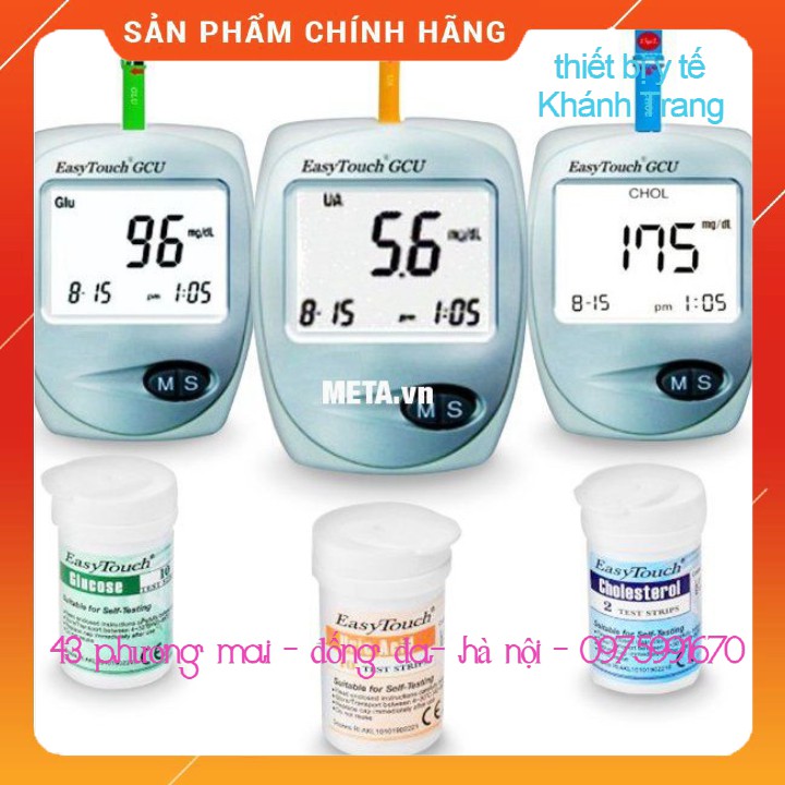 (Giá sỉ) Que thử đường huyết cho máy Easytouch