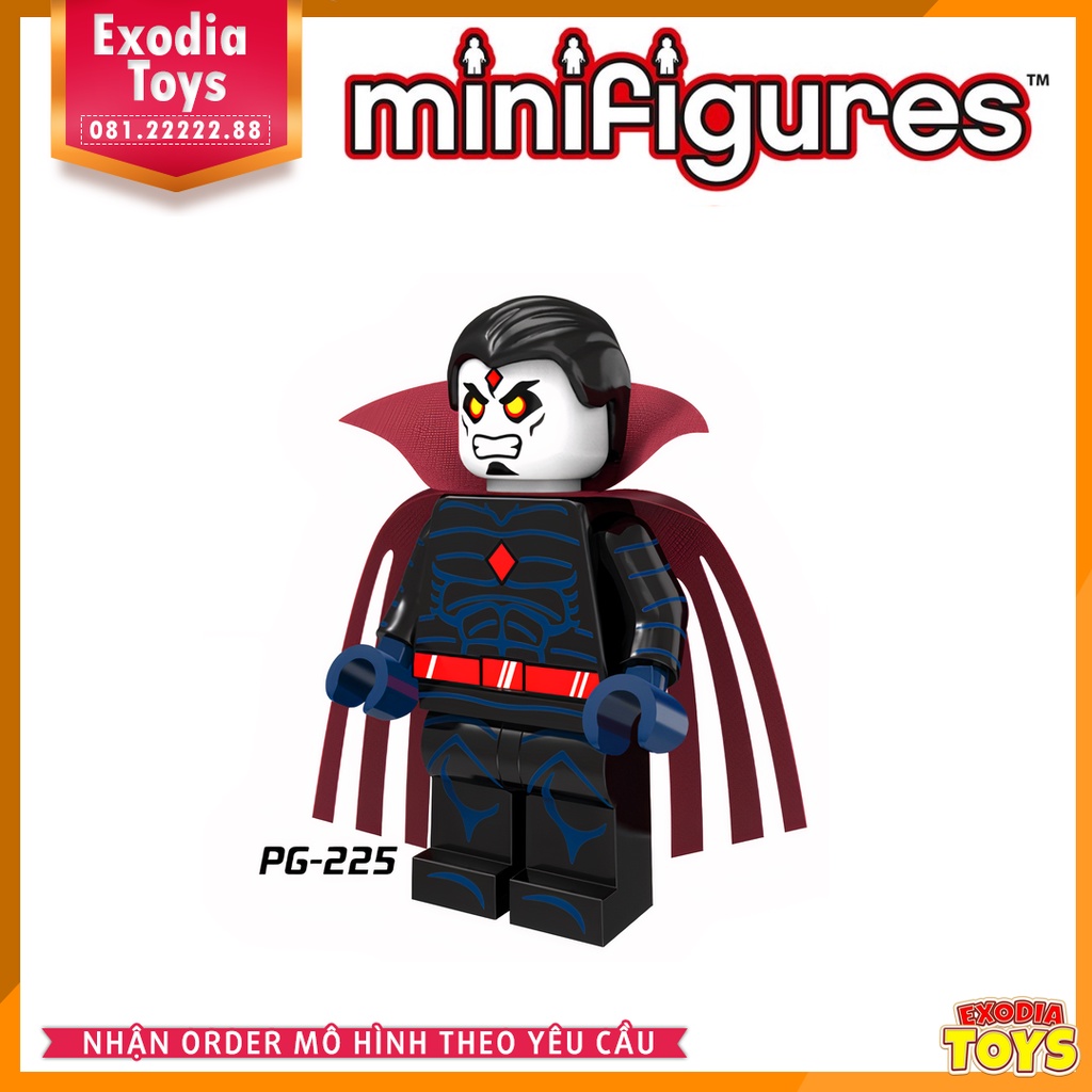 Xếp hình Minifigure Nhân vật siêu anh hùng Marvel và DC Comics - Đồ Chơi Lắp Ghép Sáng Tạo - POGO PG8059