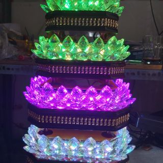 Đế Sen Pha Lê thủy tinh