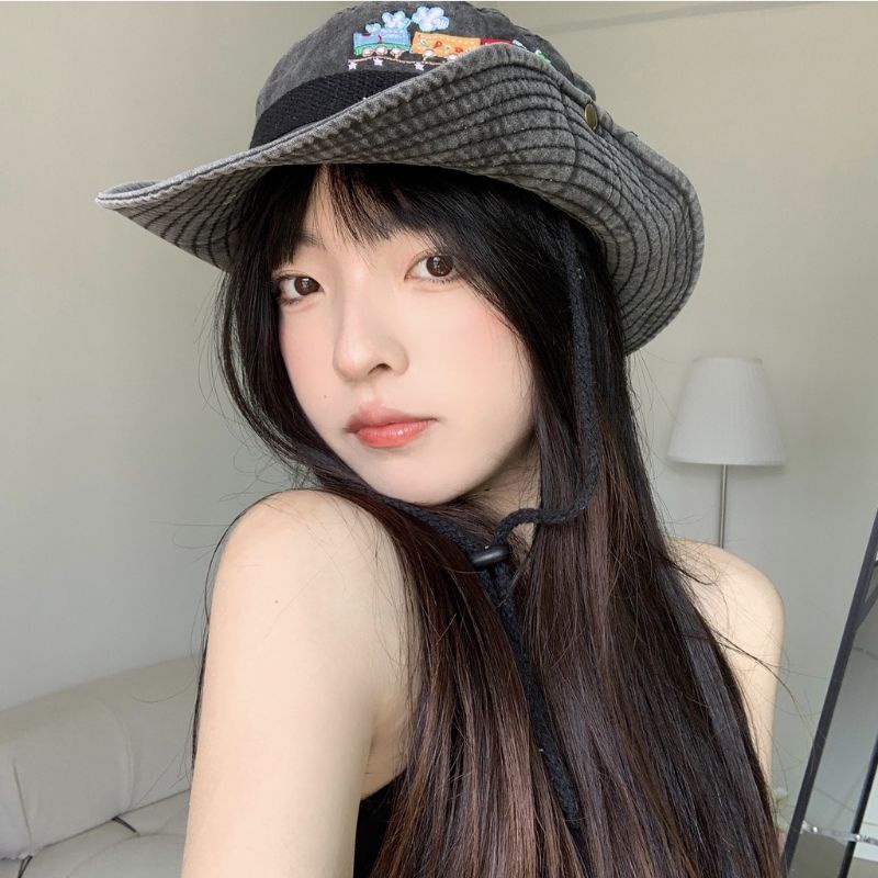 [Ảnh thật] NÓN BUCKET CAO BỒI UNISEX SIÊU HOT