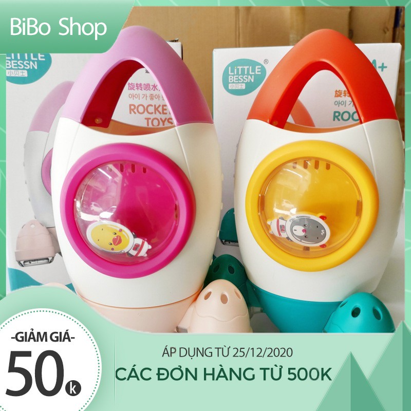 Đồ chơi Tên Lửa Xoay 360 độ Phun Nước, đồ chơi tên lửa xoáy nước giá rẻ