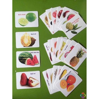 Bộ thẻ học thông minh 16 chủ đề Anh - Việt cho bé, giúp bé tiếp cận ngoại ngữ - Koala