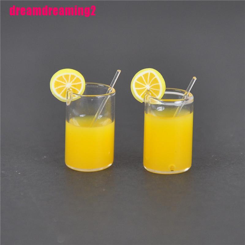 Bộ 2 Cốc Nước Chanh mini Trang Trí Nhà Cửa